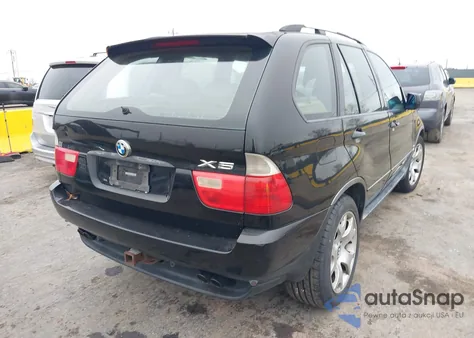2001 BMW X5 4.4 from USA, damaged, VIN WBAFB33501LH08973